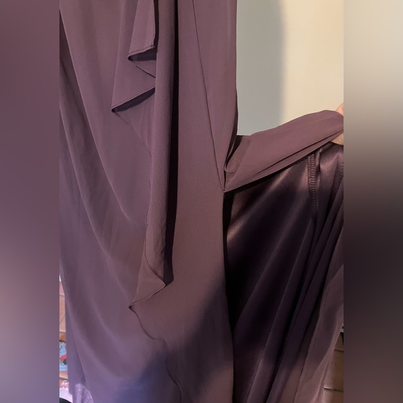 Plum David’s bridal bridesmaid dress - Picture 3 of 4